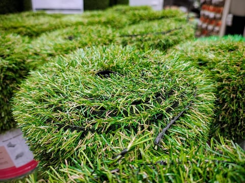 Artificial grass rolls